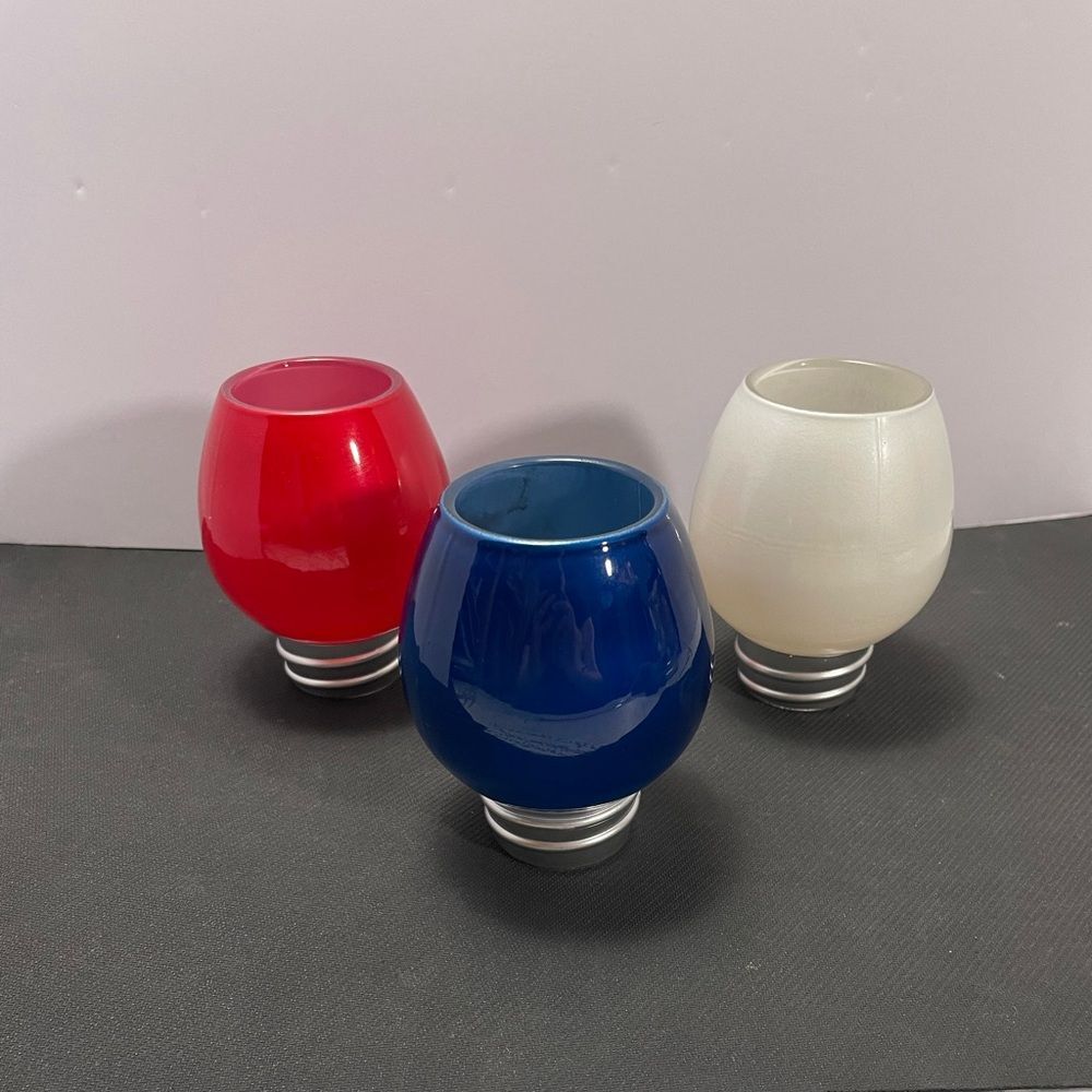 Vintage Christmas Ornaments Tea Light Candle Holders